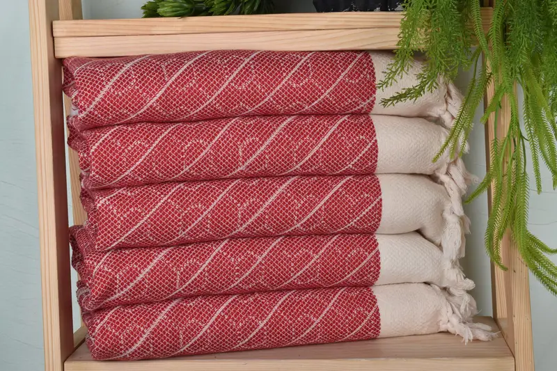 Bathroom Towels, Gifts For Him, Summer Gift, Family Gift, Wedding Favors, Gift For Wedding Day, Small Bath Towels, 36x18 Cotton Geometric Towel - 1