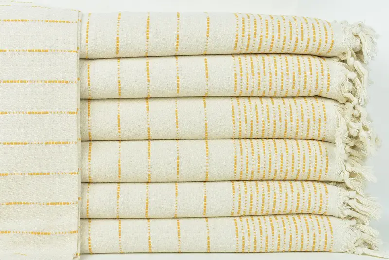 98x92 Cotton Striped Design Towel, Cotton Bedspread, Turkish Blanket Throw, Bachelorette Party Favors, Woven Throw Blanket, Decorative Blanket