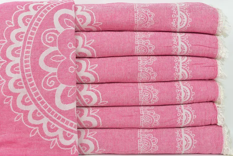 Bridesmaid Proposal Gift, Thanksgiving Tablecloth, Tablecloth, Personalized Gifts, Decorative Blanket, 88x80 Cotton Kilim Design Towel - 2