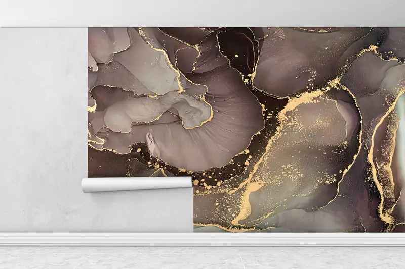 3d Wall Paper, Wall Paper Peel and Stick, Paper Wall Art, Modern Marble Wall Art, Abstrac tMArble Wall Poster, - 10