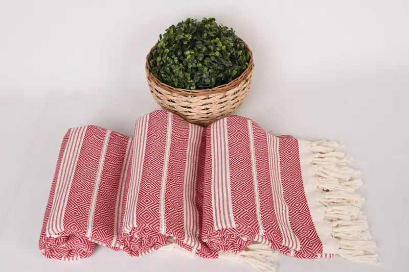 Spa Gift, Personalized Turkish Towel, 70x38 Cotton Diamond Towel, Organic cotton Turkish peshtemal towel, Turkish hand towel, Hammam towel - 8