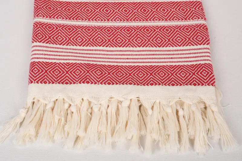 Spa Gift, Personalized Turkish Towel, 70x38 Cotton Diamond Towel, Organic cotton Turkish peshtemal towel, Turkish hand towel, Hammam towel - 3