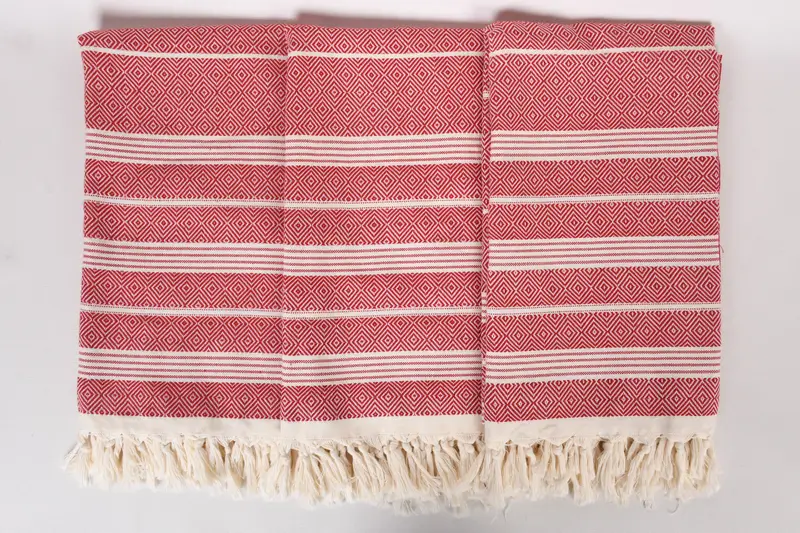 Spa Gift, Personalized Turkish Towel, 70x38 Cotton Diamond Towel, Organic cotton Turkish peshtemal towel, Turkish hand towel, Hammam towel - 7