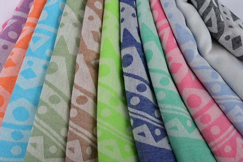 Turkish Towel USA, Girls Weekend Favors, Memorial Gift, Monogram Beach Towel, Monogram Turkish Towel, 70x40 Cotton Round Pattern Towel - 4
