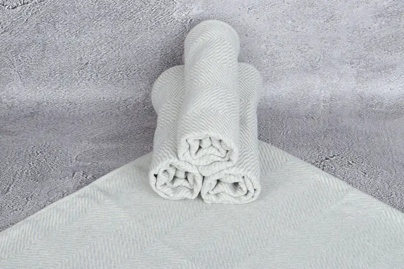 Summer Gift, Gift For Her, Personalized Dish Towel, Bridesmaid Gift Towel, Monogrammed Hand Towel, 40x20 Cotton Chevron Towel, Small Bath Towels - 7