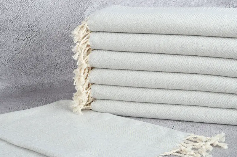 Summer Gift, Gift For Her, Personalized Dish Towel, Bridesmaid Gift Towel, Monogrammed Hand Towel, 40x20 Cotton Chevron Towel, Small Bath Towels - 2