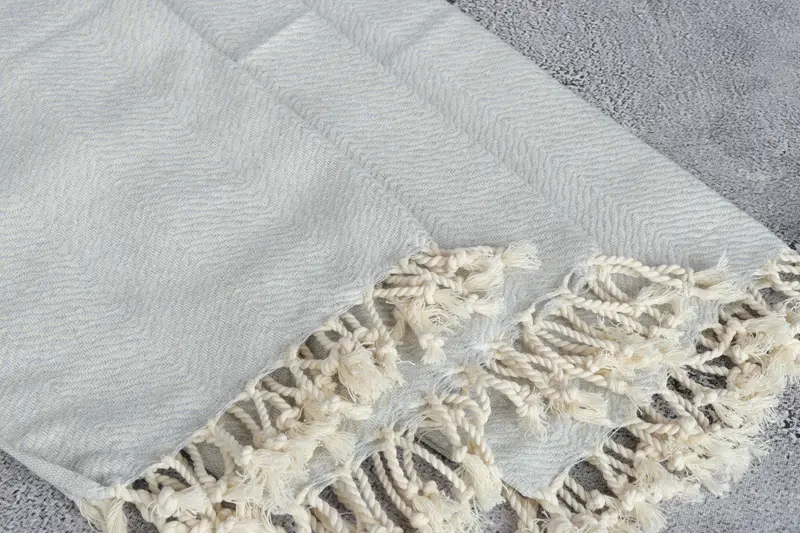 Summer Gift, Gift For Her, Personalized Dish Towel, Bridesmaid Gift Towel, Monogrammed Hand Towel, 40x20 Cotton Chevron Towel, Small Bath Towels - 5