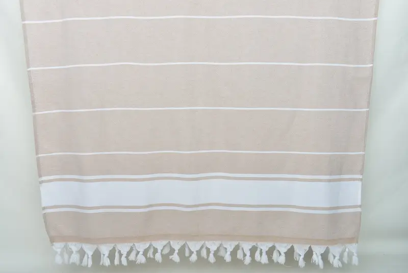 Peshtemal, Plaj Havlu Monogram, Türk Plajı Havlu Toplu, Ev Dekoru Hediyeleri, Türk Havlu Plajı, 68x36 Pamuklu Çizgili Terry Havlu, Düğün Hediyesi - 8