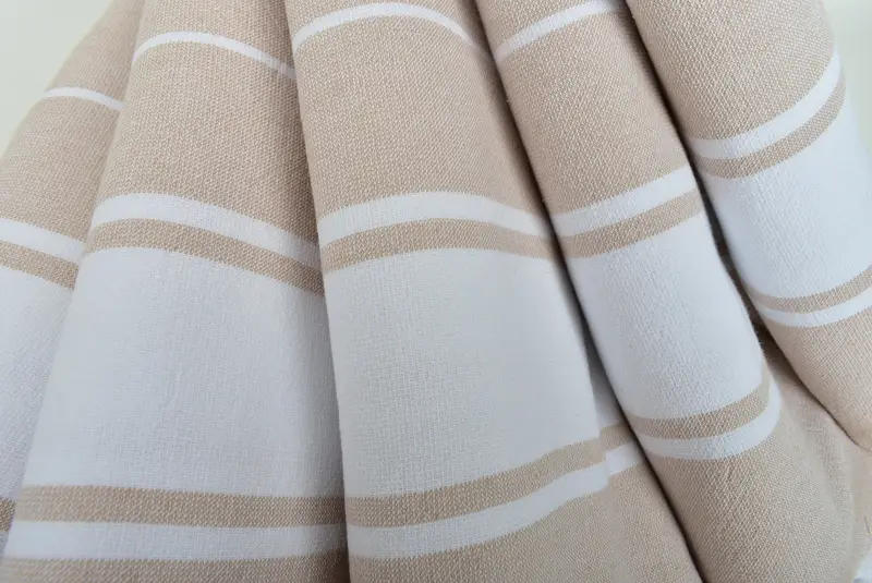 Peshtemal, Plaj Havlu Monogram, Türk Plajı Havlu Toplu, Ev Dekoru Hediyeleri, Türk Havlu Plajı, 68x36 Pamuklu Çizgili Terry Havlu, Düğün Hediyesi - 5
