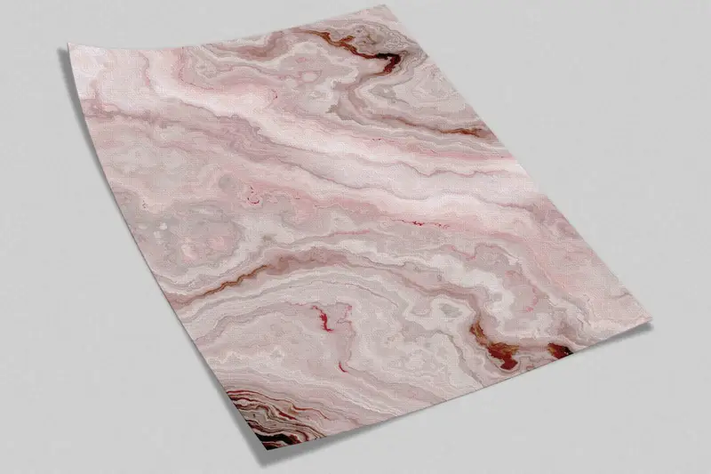 Pink Marble Wall Mural, Abstract Marble Wall Print, Marble Wall Print, Stylish 3D Wallpaper, Modern Marble Wall Decals, 3D Wallpaper, - 2