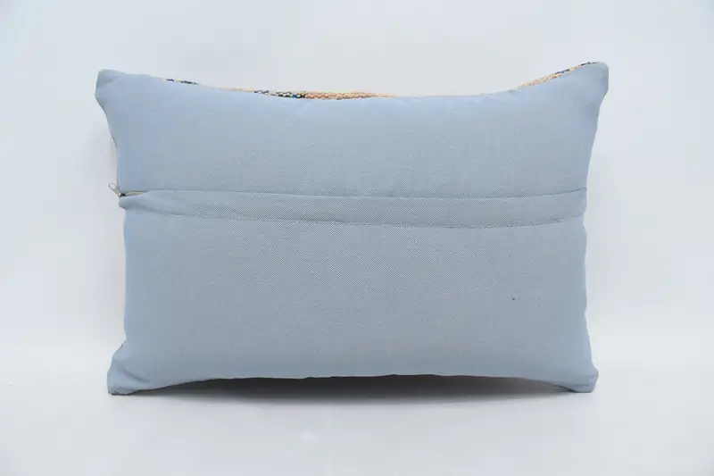 Outdoor Throw Pillow Case, Gift Pillow, 16x24 Blue Cushion, Vintage Kilim Throw Pillow, Pillow, Vintage Pillow, Traditional Cushion - 6