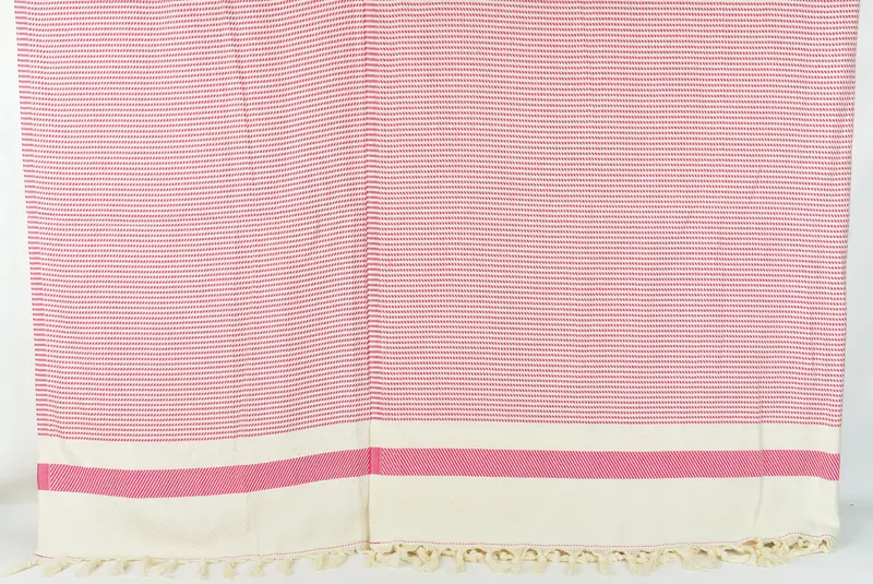 Throw Blanket, 88x80 Cotton Striped Towel, Housewarming Gift, Summer Gift, Bridesmaid Gifts, Turkish Cotton Throw Blanket, Christmas Tablecloth - 7