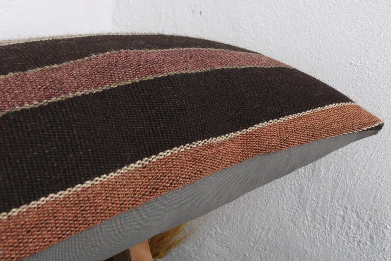 Pillow for Couch, 16x48 Brown Cushion, Outdoor Pillow, Pillow Case, Home Decor Pillow, Sofa Pillow Case, Antique Pillows, Toss Cushion - 5