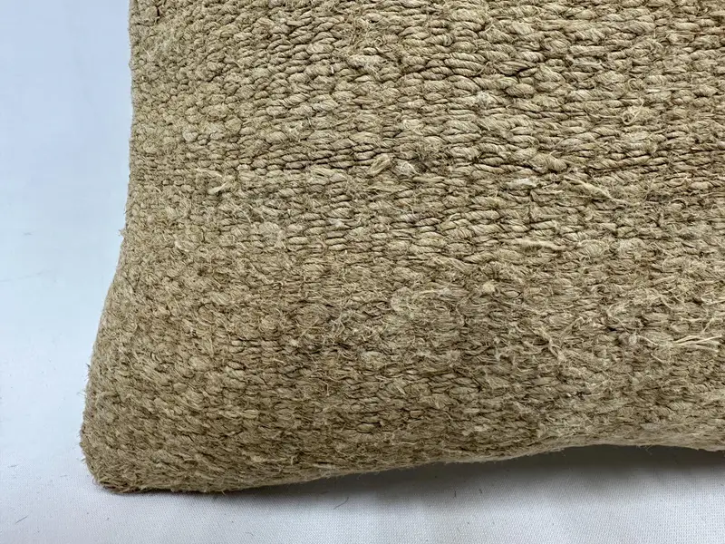 Kilim Pillow Cover, One Of A Kind Pillow Case, Pillow Sham, Vintage Kilim Throw Pillow, Seat Pillow Sham, Vintage Pillow, 16x16 Beige Cushion - 2