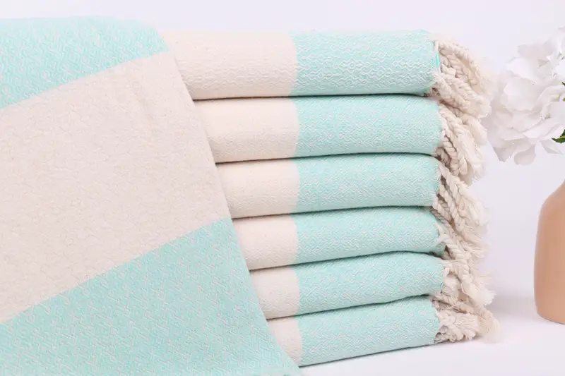 Monogram Turkish Bath Towel, Scarf Towel, Gift For Him, 68x36 Cotton Diamond Towel, Beach Towel Gift, Personalized Gift For Her, Turkish Towel USA - 1