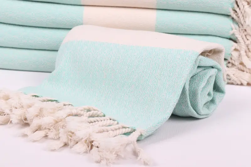 Monogram Turkish Bath Towel, Scarf Towel, Gift For Him, 68x36 Cotton Diamond Towel, Beach Towel Gift, Personalized Gift For Her, Turkish Towel USA - 4