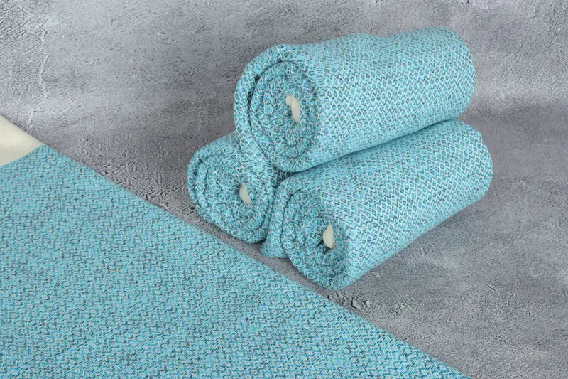 Peshtemal Towel, Peshtemal beach towel with unique design, Bridal Shower Gift, Absorbent towel, Best Friend Gift Ideas, 76x36 Cotton Diamond Towel - 8