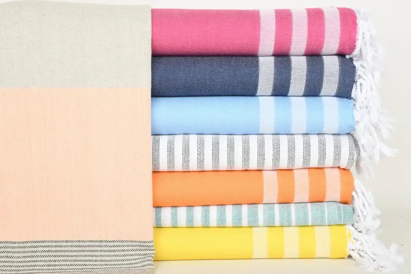 Custom Beach Towel, Wedding Day Gift For Bride, Bridal Shower Favors, Monogrammed Beach Towel, 70x40 Cotton Set of 8 Towel, Turkish Bath Towel USA - 1