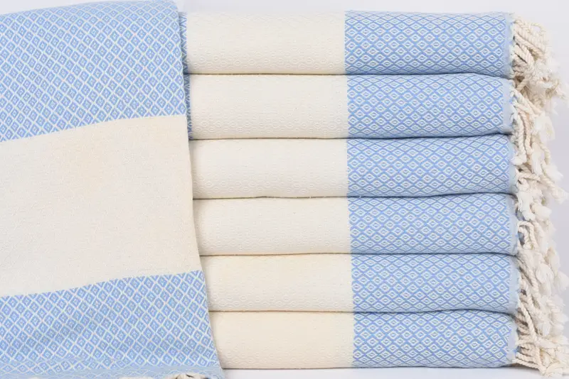 Soft towel, Best Friend Gift, 70x36 Linen Diamond Towel, Best Friend Christmas Gift, Best spa Turkish towel for luxury home decor, Beach Towel Bulk - 1