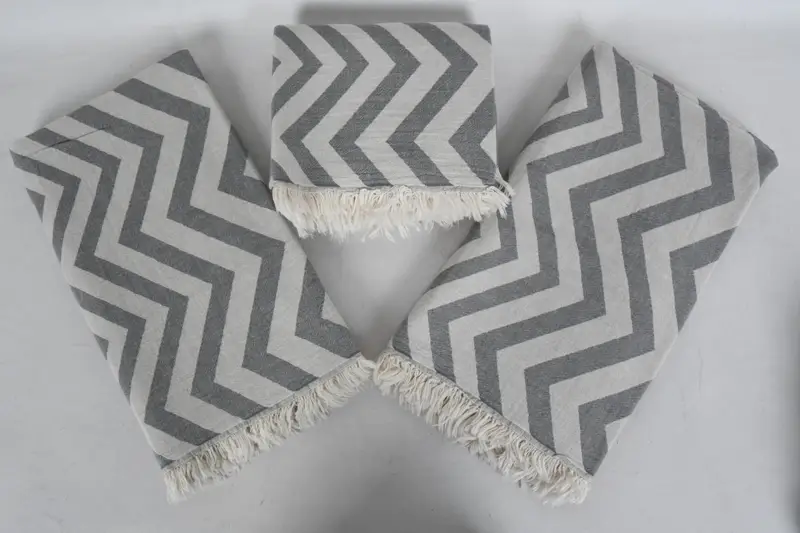 Friends Beach Towel, Personalized Towel, Bridesmaid Gift Towel, Bachelor Bachelorette Party Favors, 70x40 Cotton Zigzag Design Towel, Bride Gift - 8