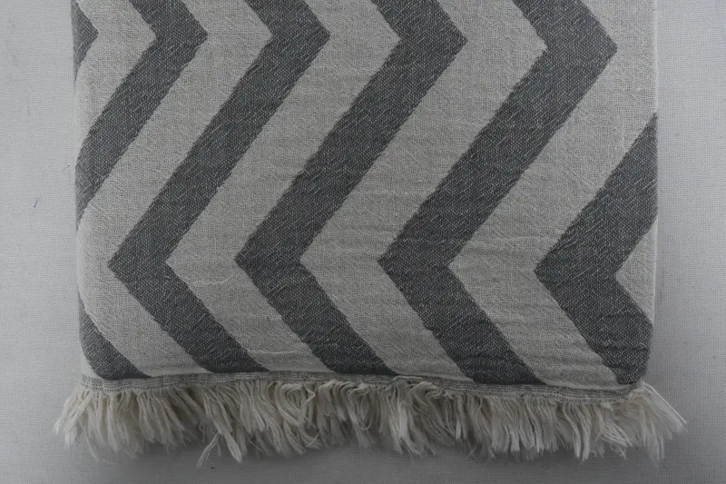 Friends Beach Towel, Personalized Towel, Bridesmaid Gift Towel, Bachelor Bachelorette Party Favors, 70x40 Cotton Zigzag Design Towel, Bride Gift - 5