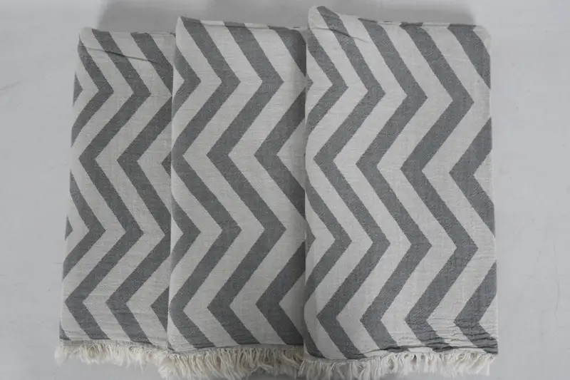 Friends Beach Towel, Personalized Towel, Bridesmaid Gift Towel, Bachelor Bachelorette Party Favors, 70x40 Cotton Zigzag Design Towel, Bride Gift - 3