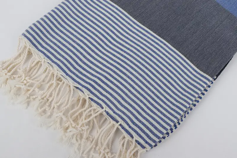 First Wedding Anniversary Gift, Wedding Favors, 68x40 Cotton Striped Towel, Travel towel, Gift For Coworker, Peshtemal Towel, Monogram Turkish Towel - 7