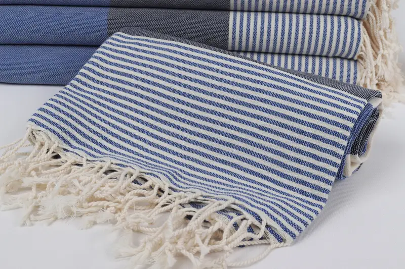 First Wedding Anniversary Gift, Wedding Favors, 68x40 Cotton Striped Towel, Travel towel, Gift For Coworker, Peshtemal Towel, Monogram Turkish Towel - 4