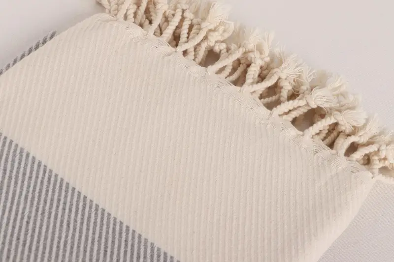 Peshtemal Towel, Handmade Gift, Beach Towel Bulk, Quick-dry peshtemal, 70x40 Cotton Striped Towel, Unique Wedding Gift, Wedding Shower Gift - 6