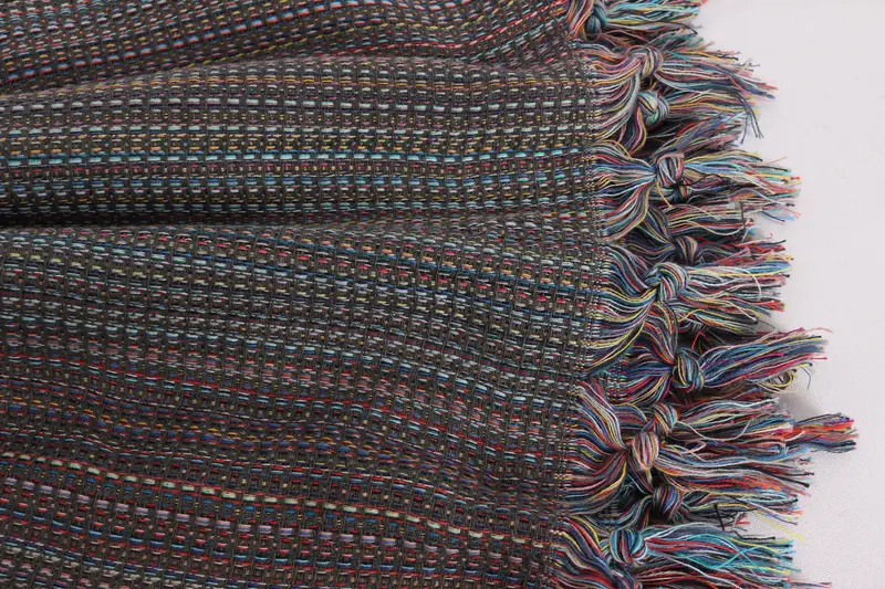 90x88 Cotton Colorful Diamond Towel, Bedspread Quenn, Boho Throw Blankets, Bachelorette Party Items, Wedding Favors, Monogram Blanket, Organic Throw - 8