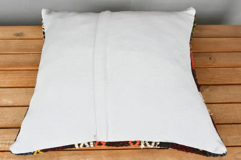 Kilim Pillow Cover, Interior Designer Pillow, Nautical Throw Pillow Sham, Gift Pillow, Cushion Case, 18x18 Brown Pillow Cover - 5