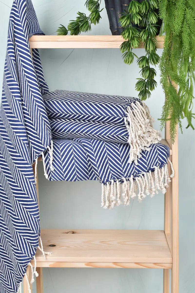 70x40 Cotton Striped Towel, Beach Towel Bulk, Large Turkish Towel, Bridesmaid Gifts, Soft towel, Custom Name Towel, Mother Of The Groom Gift - 6