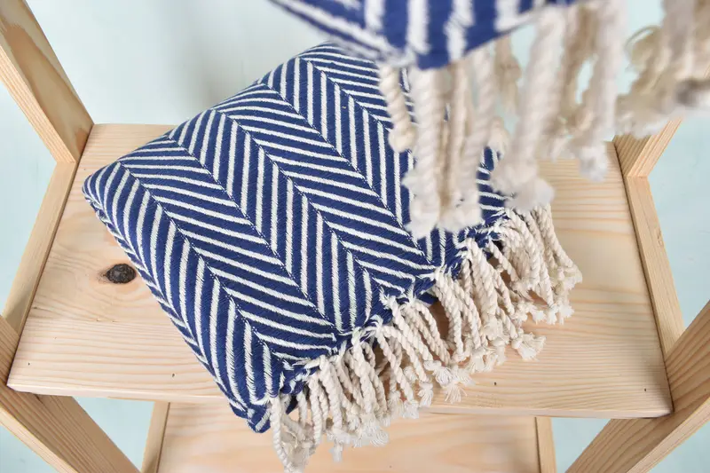 70x40 Cotton Striped Towel, Beach Towel Bulk, Large Turkish Towel, Bridesmaid Gifts, Soft towel, Custom Name Towel, Mother Of The Groom Gift - 5