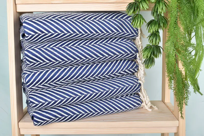 70x40 Cotton Striped Towel, Beach Towel Bulk, Large Turkish Towel, Bridesmaid Gifts, Soft towel, Custom Name Towel, Mother Of The Groom Gift - 2