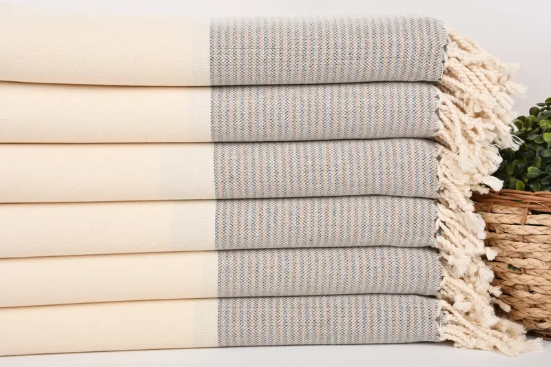 70x40 Cotton Striped Towel, Bridesmaid Gifts, Bridal Shower Gift, Spa Towel, Personalized Towel, Vegas Bachelorette Party Favors, Embroidery Towels - 2