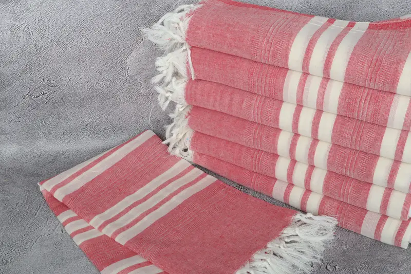 Quick-Dry Beach Towel, Custom Name Towel, Lightweight towel, 68x40 Cotton Striped Towel, Bridal Shower Gifts, Girls Weekend Favors, Beach towel - 2