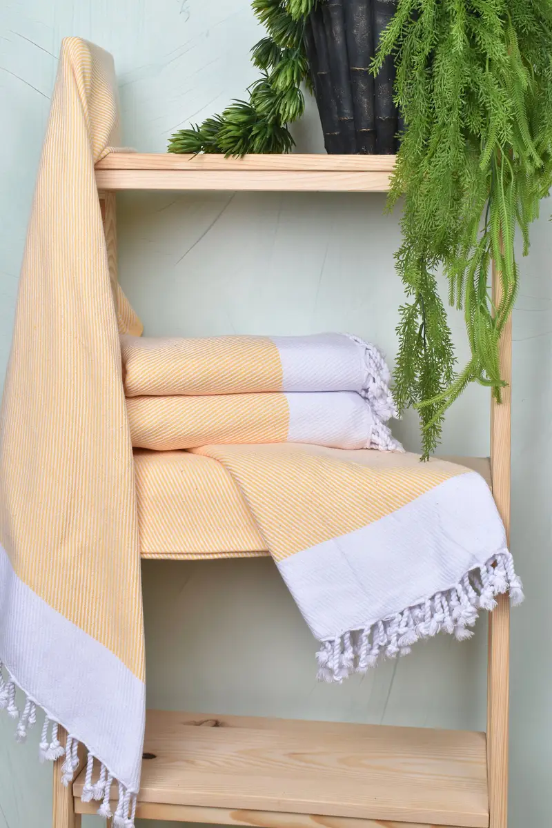 Spa Towel, Maid Of Honor Gift, 70x40 Cotton Chevron Towel, Bachelorette Gifts, Bridesmaid Gift, Handwoven Turkish Towel, Wedding Gifts Towel - 6
