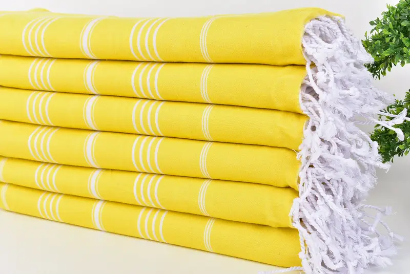 Turkish beach towel, 70x40 Cotton Striped Towel, Personalized Wedding Gift For Couple, Bridesmaid Gift, Pool Towels, Bachelorette Party Decorations - 3