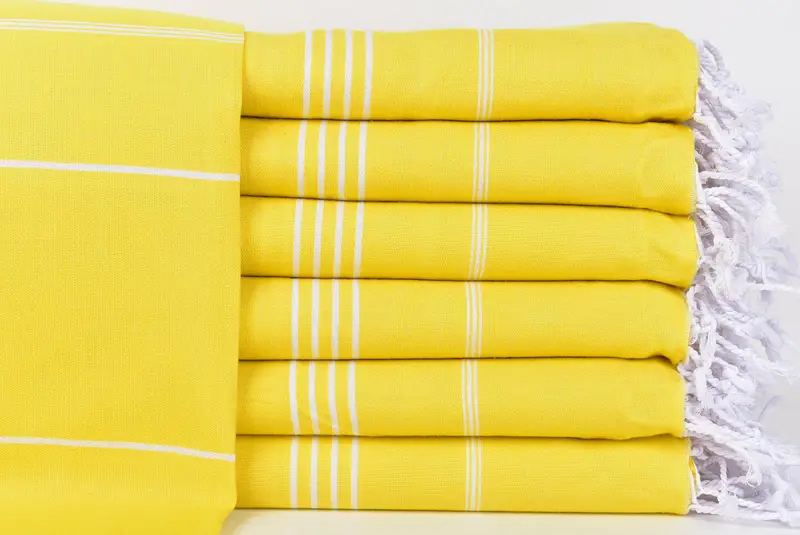 Turkish beach towel, 70x40 Cotton Striped Towel, Personalized Wedding Gift For Couple, Bridesmaid Gift, Pool Towels, Bachelorette Party Decorations - 1