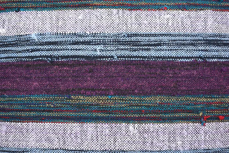 Knitted Cushion Cover, Cushion Case, Knitted Pillow, Oriental Cushion, Antique Pillows, Gift Pillow, 16x16 Purple Cushion, Handmade Kilim Cushion - 3