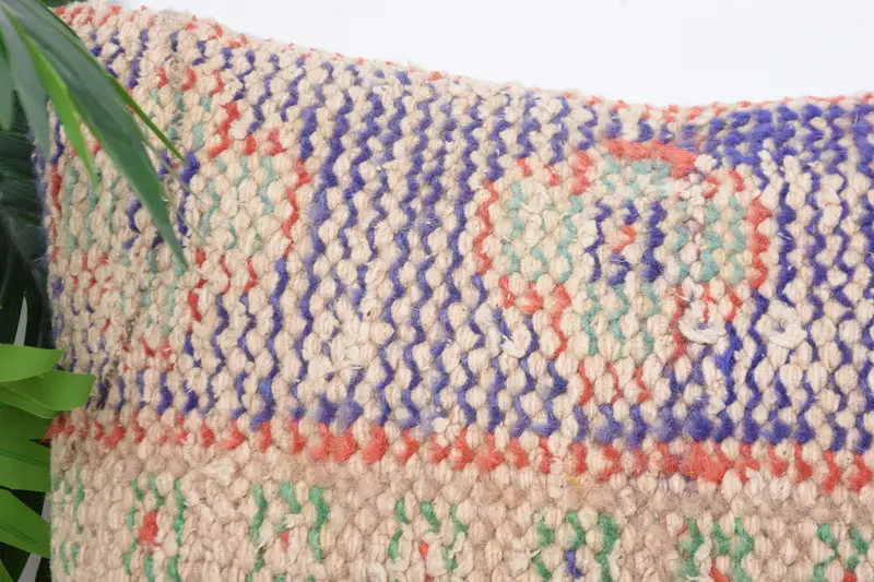 Pillow, Vintage Kilim Throw Pillow, Handmade Kilim Cushion, Kilim Pillow, Luxury Pillow Cover, 14x14 Blue Pillow Sham, Outdoor Bolster Pillow - 2
