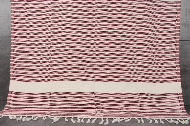 Best Friend Gift, Travel towel, Peshtemal Towel, Gift For Boyfriend, 70x40 Cotton Striped Towel, Turkish towel bulk order for wedding gifts - 8