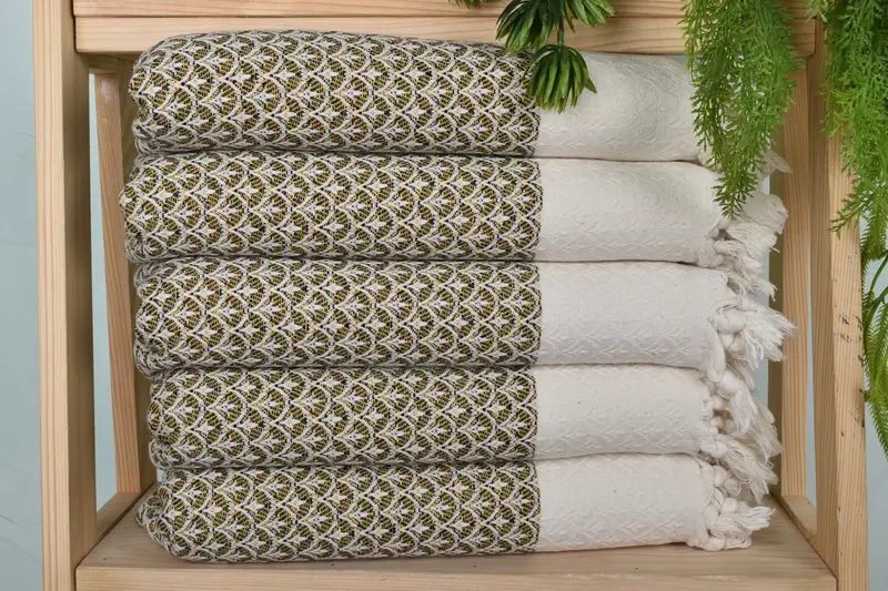 Spa Towel, Wedding For Favor, 34x18 Cotton Floral Design Towel, Personalized Hand Towel, Monogram Hand Towel, Turkish Hand Towel, Best Friend Gift - 1