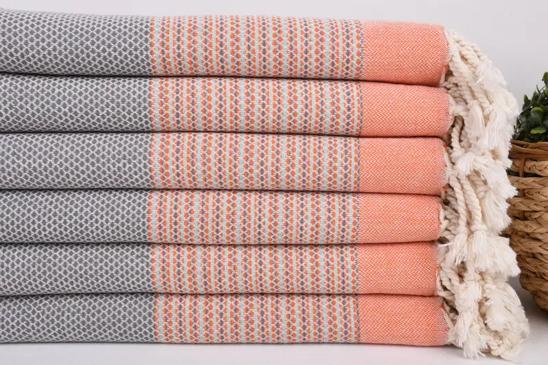 Guest Towel, Christmas Gift, Bridesmaid Gift Towel, Custom Wedding Gifts, Girls Weekend Getaways Ideas, Sand-free towel, 64x40 Cotton Diamond Towel - 2