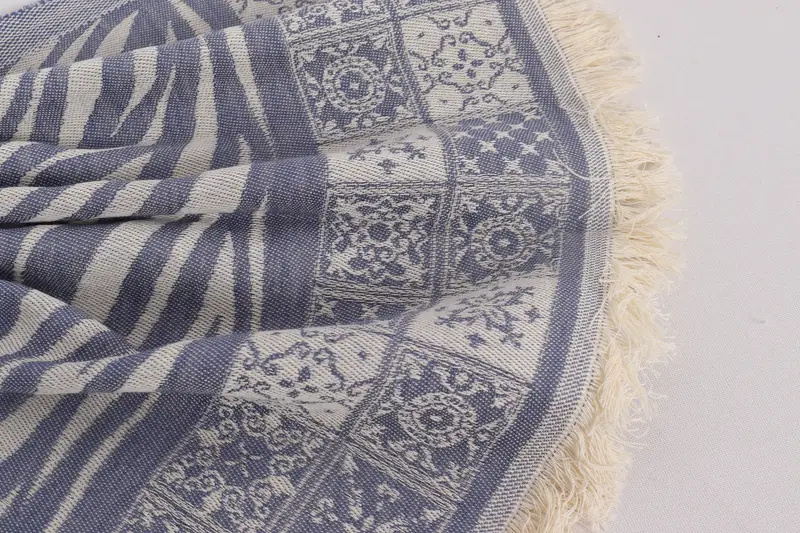 Personalized Gift, Summer Towel, Personalized Hand Towel, Grandma Gift, Beach Theme Wedding Gift, Turkish Tea Towel, 28x20 Cotton Striped Towel - 8