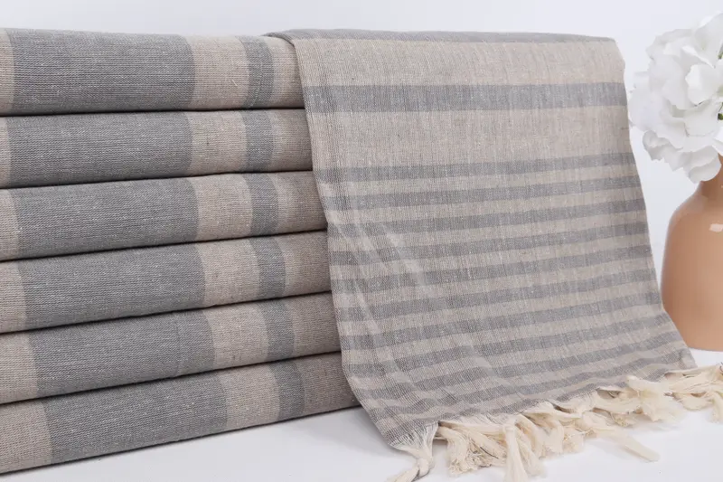 Turkish Towel Beach, 70x40 Cotton Striped Towel, Customized Towels, Bridal Shower Favors, Bachelorette Party Favors, Customized Turkish Towel - 2