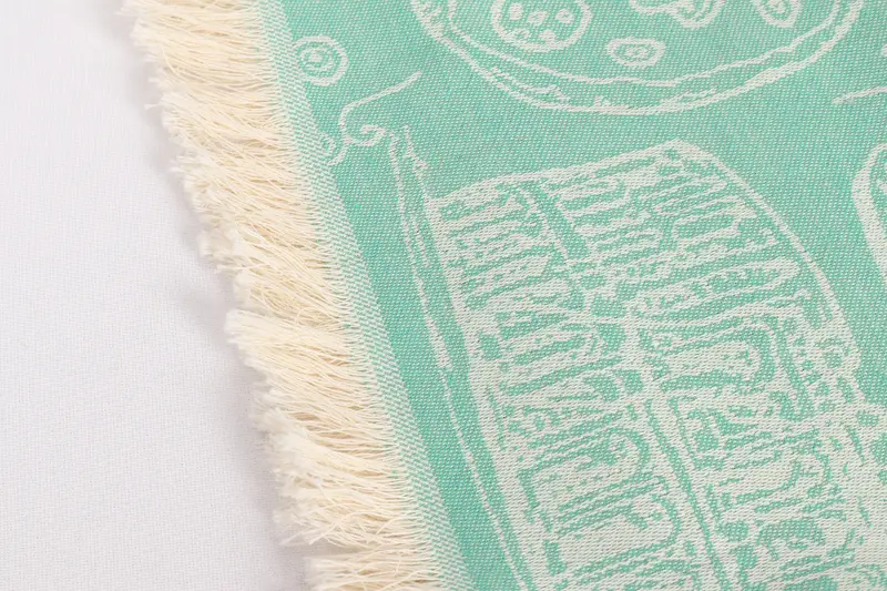 Turkish Towel Hand Towel, Custom Tea Towel, 28x20 Cotton Italian Symbols Design Towel, Travel Towel, Bridesmaid Gifts, Monogrammed Hand Towel - 8