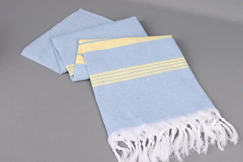 Cotton towel, Quick-Dry Beach Towel, 68x36 Cotton Striped Towel, Sand-resistant Turkish towel for the beach, Bridal Party Gifts, Wedding Gifts Towel - 7