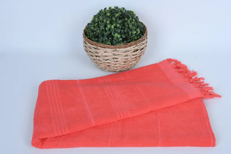 Lightweight Turkish towel, 70x36 Cotton Striped Terry Towel, Oversized Beach Towel, Halloween Gifts, Bridesmaid Gift, Bachelorette Party Favors - 5