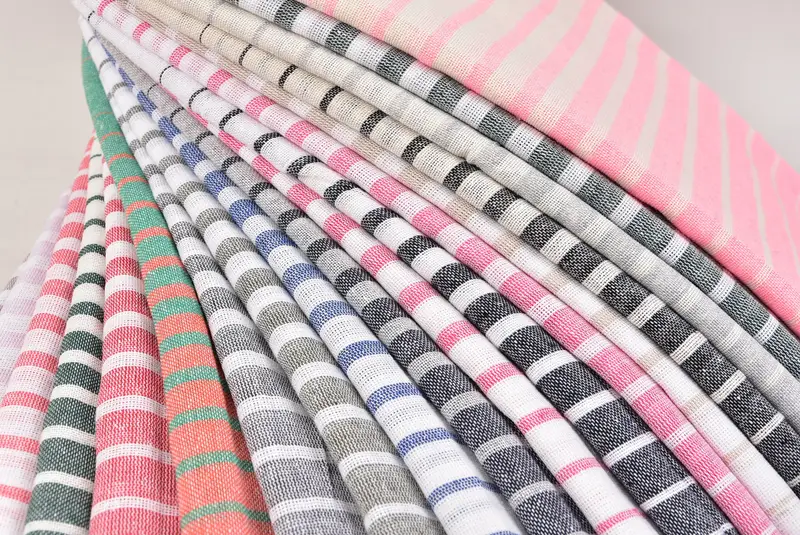 70x40 Cotton Striped Towel, Employee Gifts, Personalized Wedding Gift, Gifts For Him, Towel With Name, Family Gift Basket, Lightweight Turkish towel - 5